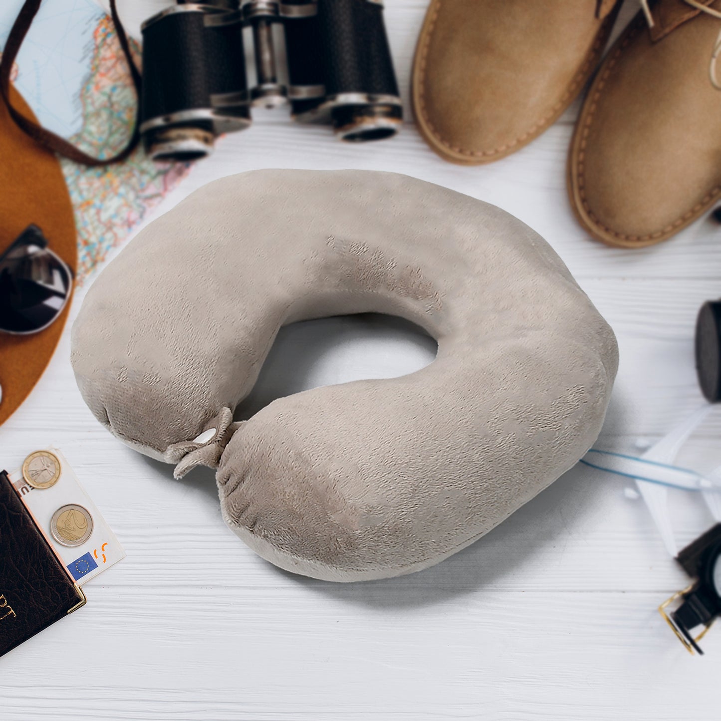 Soft Neck Pillow For Car Home Airplane Travel Travel Neck Pillow For Sleeping