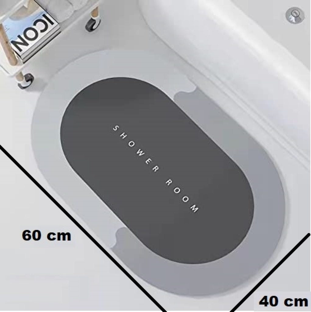Auto Dry, Anti Slippery Bathroom Mat Bath for shower