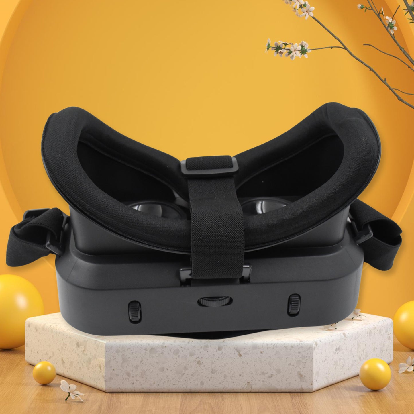 Virtual Reality Headset for iOS & Android – 1 Year Warranty, Compatible with 4.7-7.2" Screens