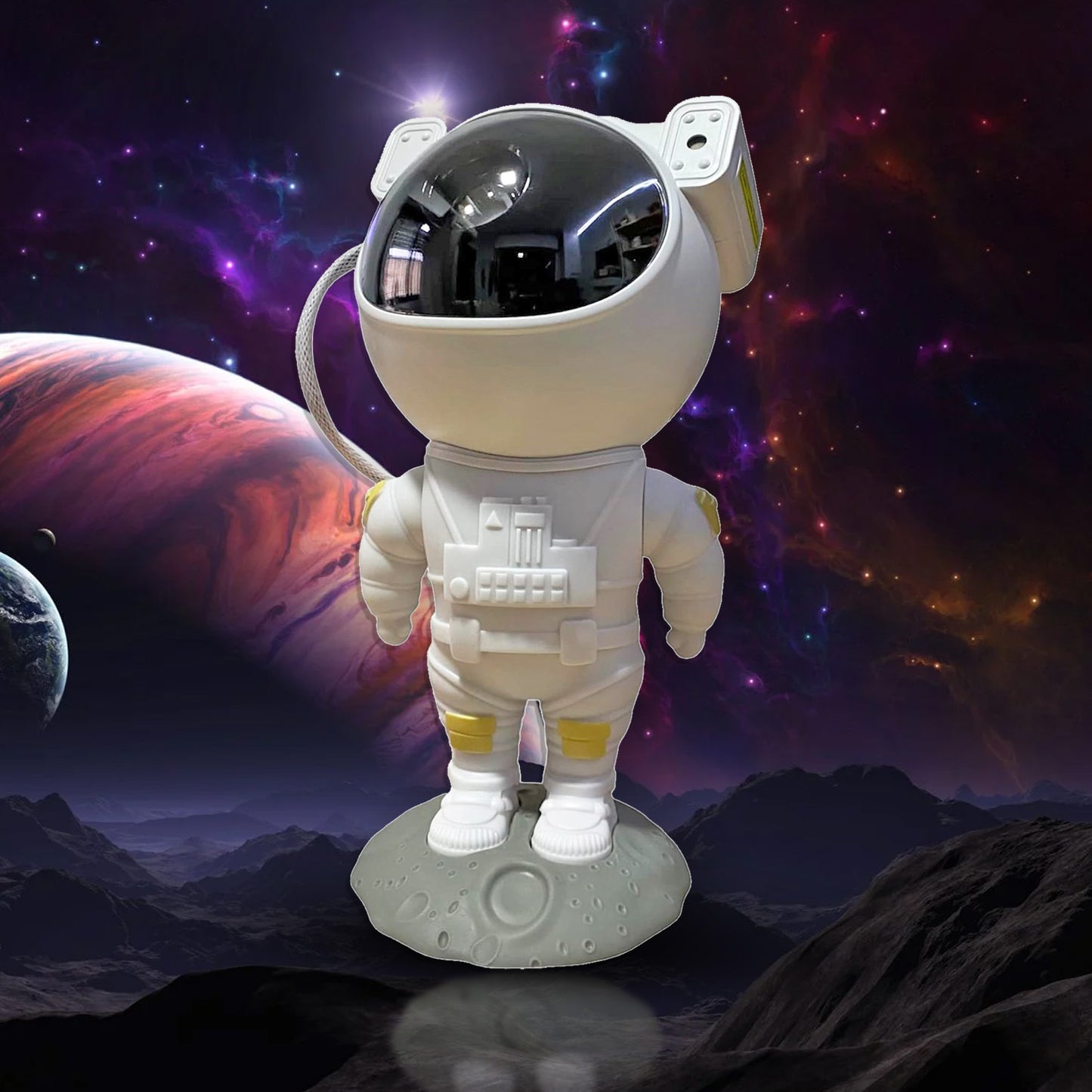 Robot Sky Space Stars Light Astronaut Galaxy Projector Night Lamp