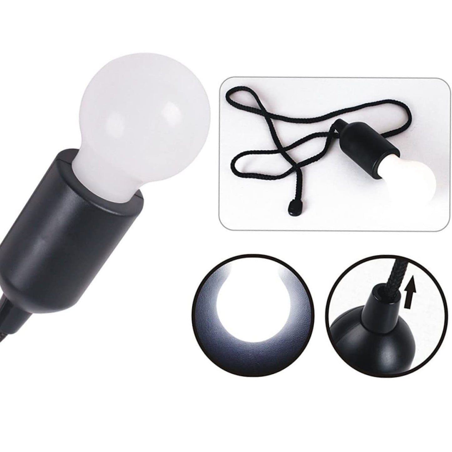 1pcs Led Bulbs Pull Cord Light