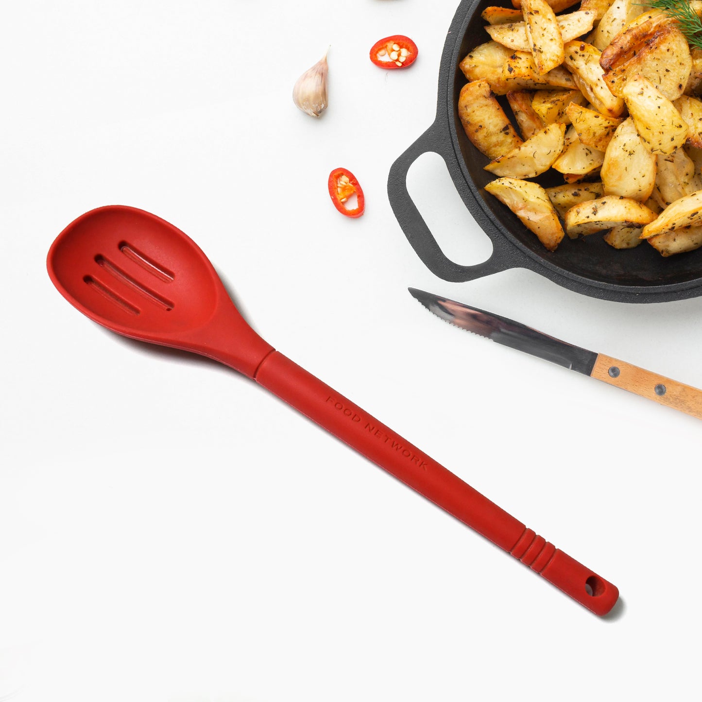 Multipurpose Silicone Spoon Silicone Basting Spoon Non-stick Kitchen Utensils