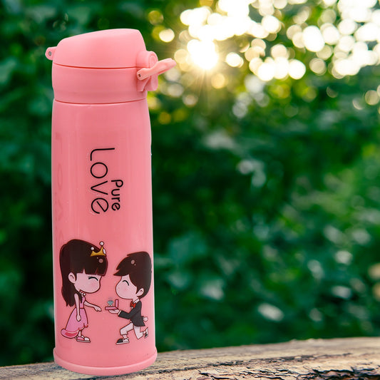 Pure Love Outdoor Sport Hot & Cold Water Bottle 500ml Leak Proof Bpa-free