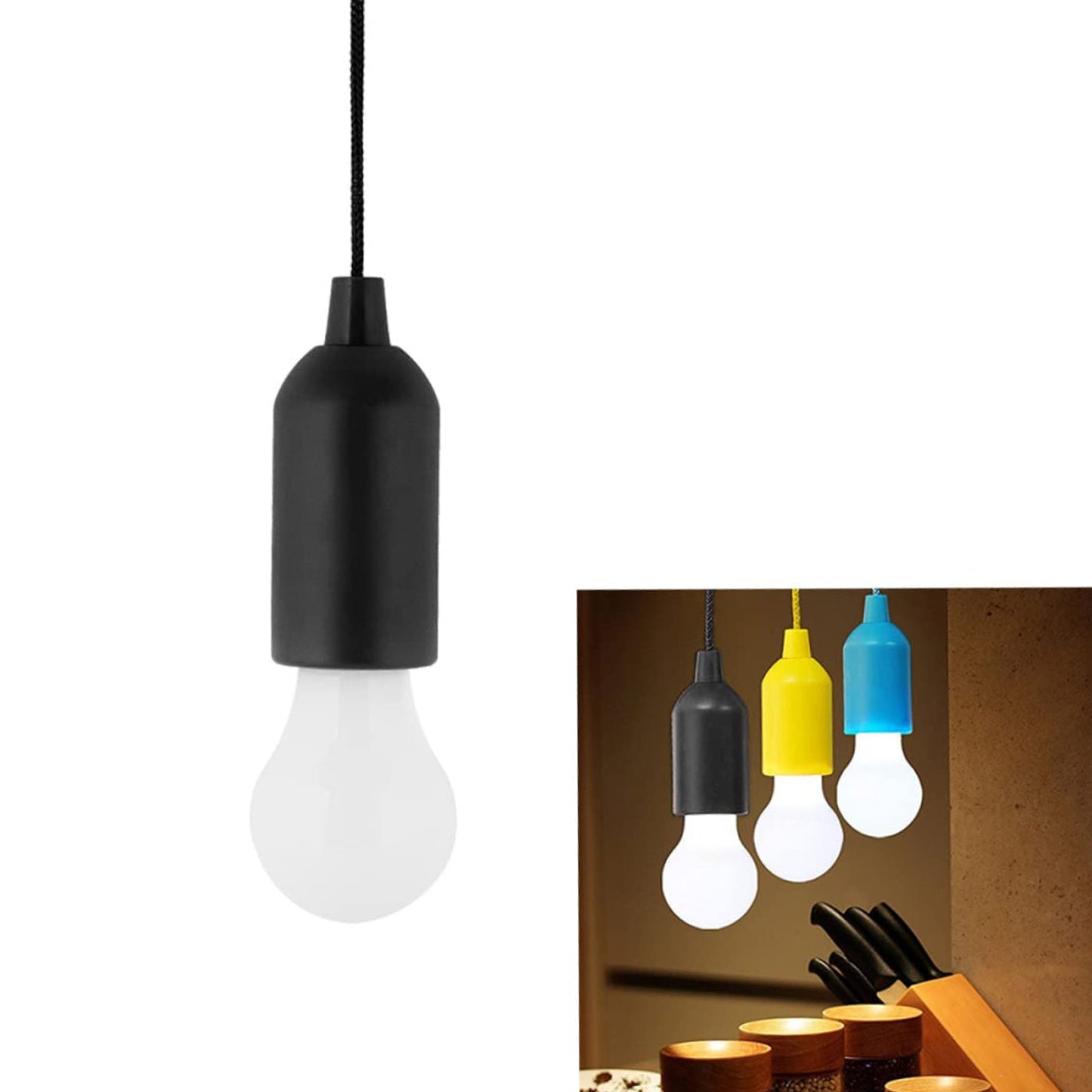 1pcs Led Bulbs Pull Cord Light
