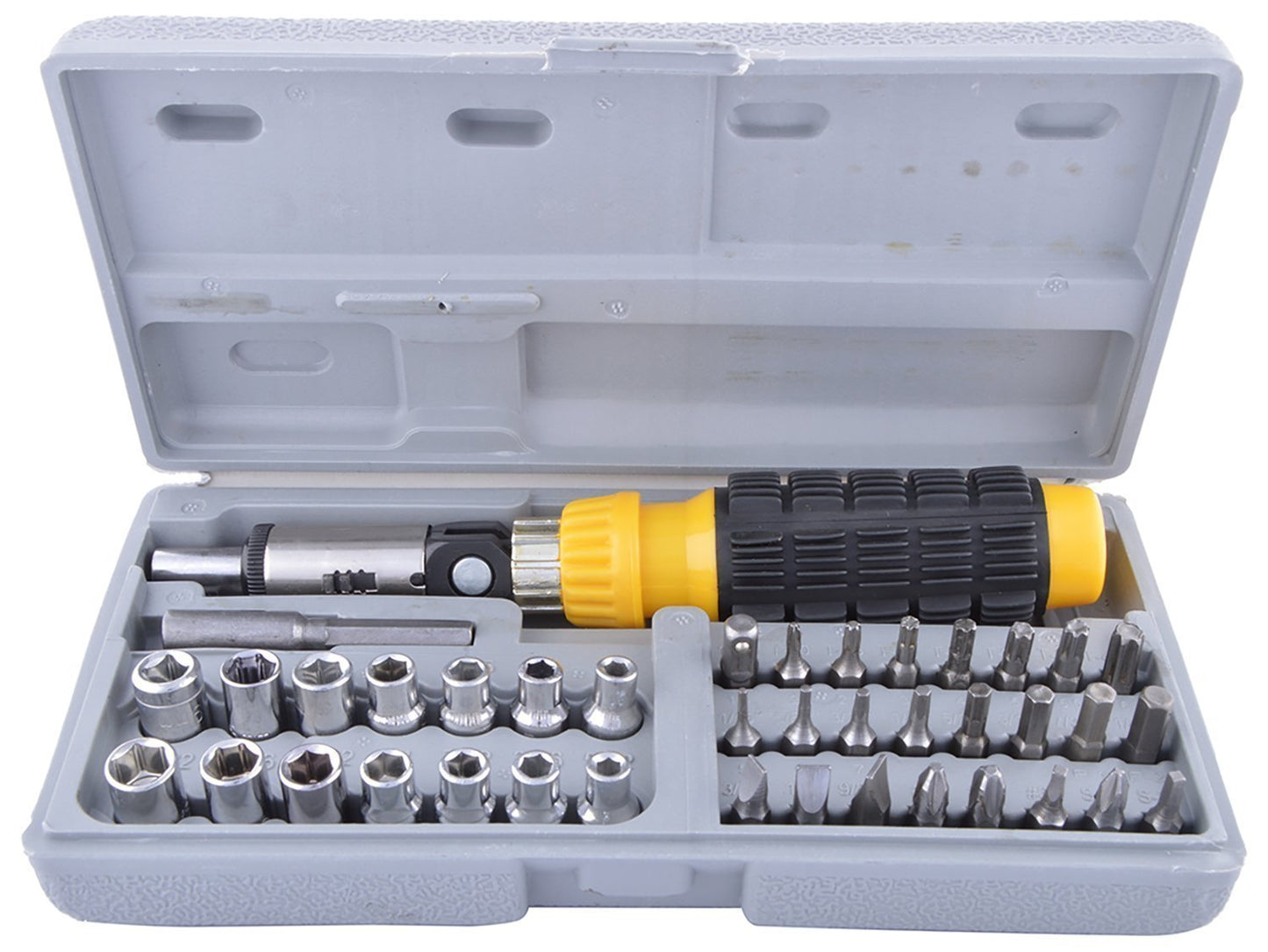 Socket And Screwdriver Tool Kit Accessories (41 Pcs)